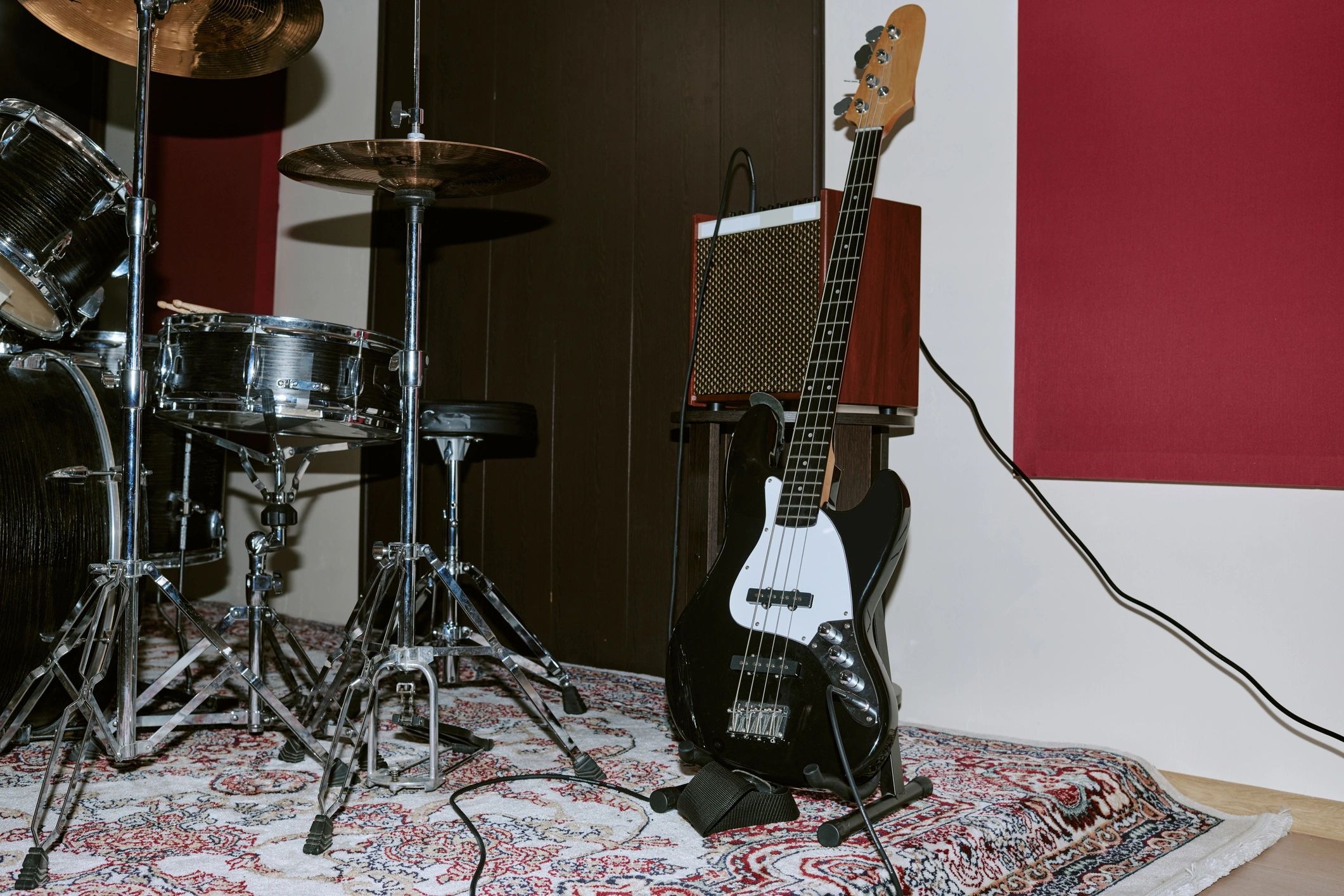 Guitar and music equipment